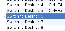 desktop 6 shortcut