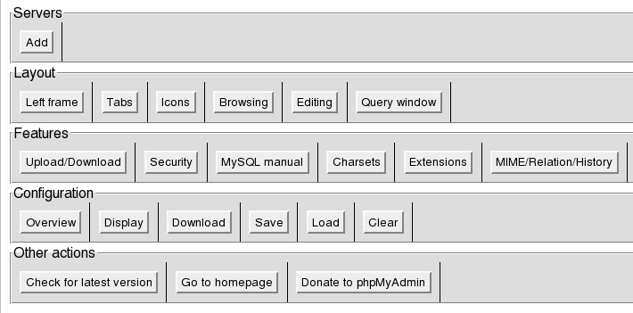 phpMyAdminSetup